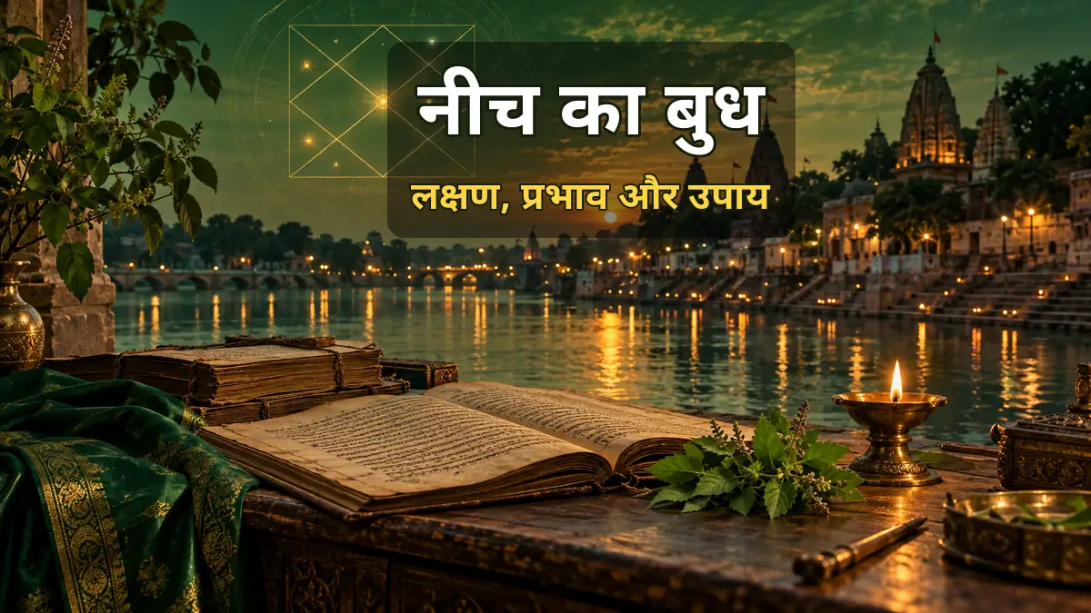 कुंडली में नीच का बुध के लक्षण और उपाय