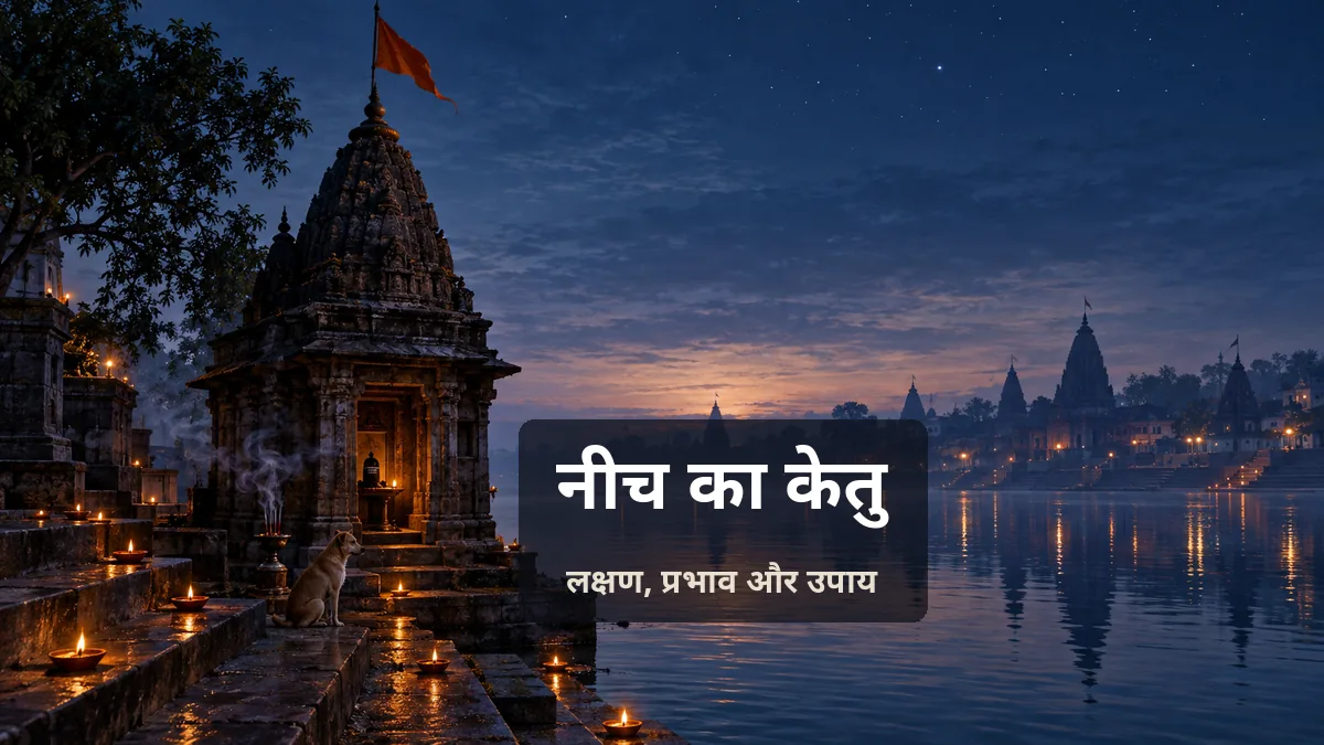 कुंडली में नीच का केतु के लक्षण और उपाय