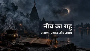 कुंडली में नीच का राहु के लक्षण और उपाय